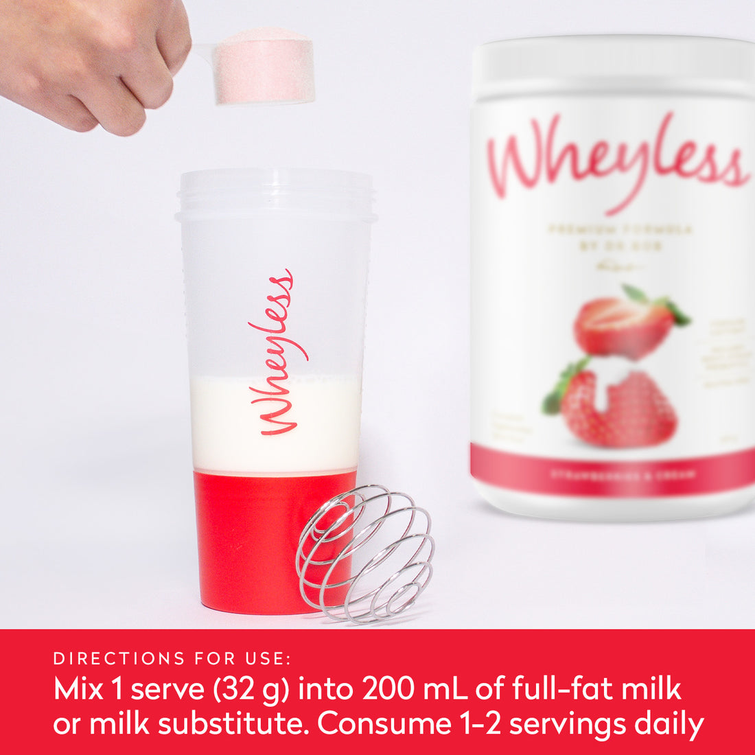 Wheyless Strawberries & Cream 960g