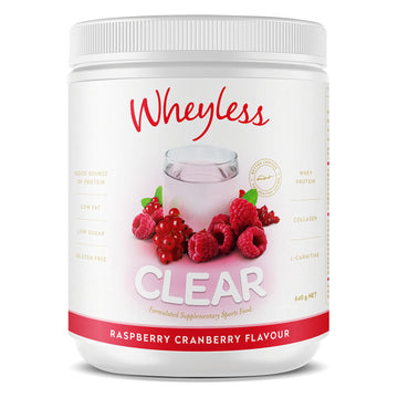 Wheyless Clear Protein Raspberry Cranberry 640g
