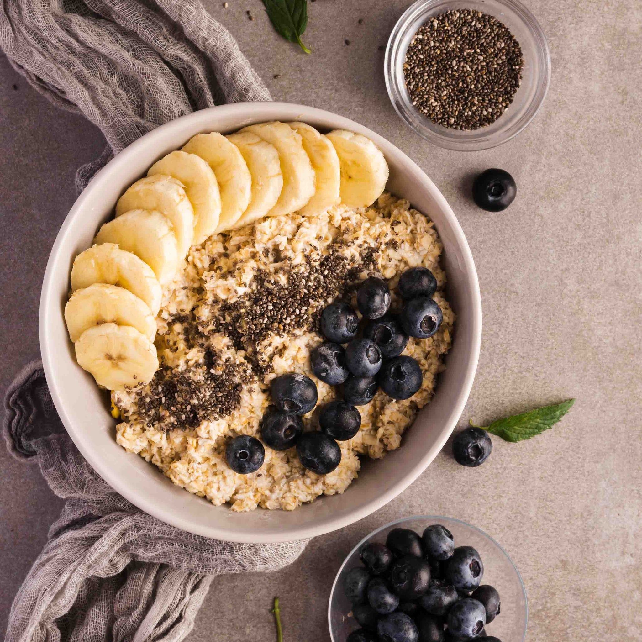 Wheyless Banana Smoothie Bowl