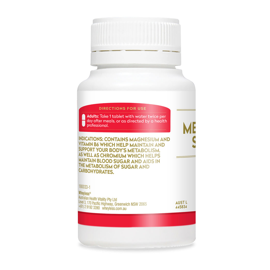 Wheyless Metabolism Tablets